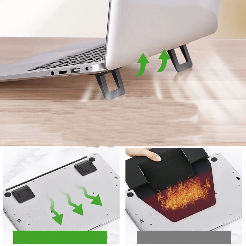 Mini Boost Foldable Invisible Laptop Riser Stand