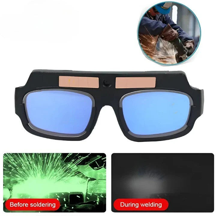 Auto-Darkening Welding Safety Glasses